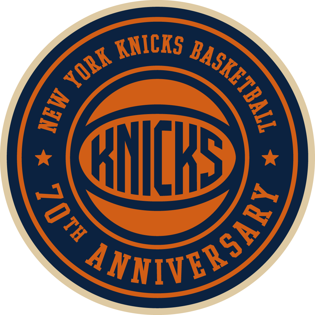 New York Knicks 2017 Anniversary Logo t shirts DIY iron ons